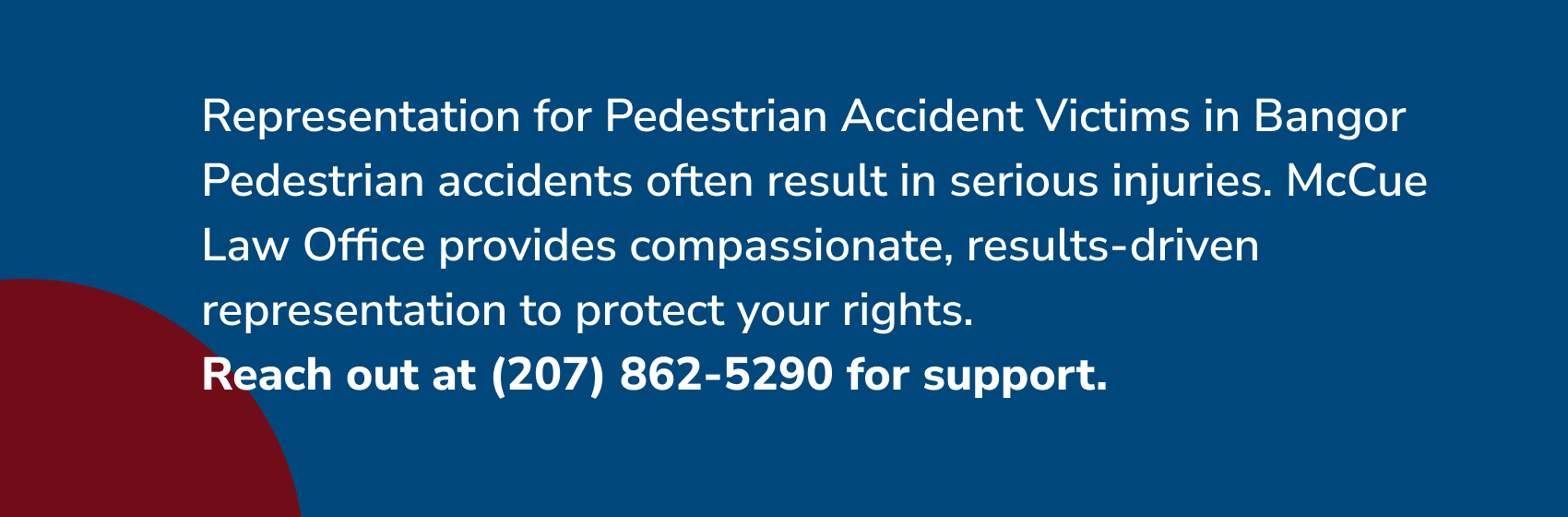 Pedestrian Accident Attorney Bangor